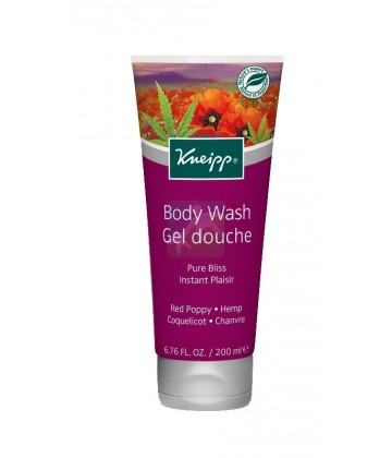 Kneipp Gel Douche Coquelicot Chanvre 200 ml