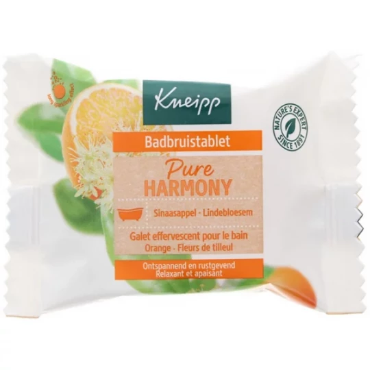 Kneipp Galet pour le Bain Tilleul et Oranger 80 g