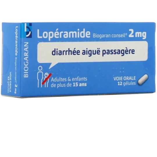 Lopéramide Biogaran 2 mg x 12