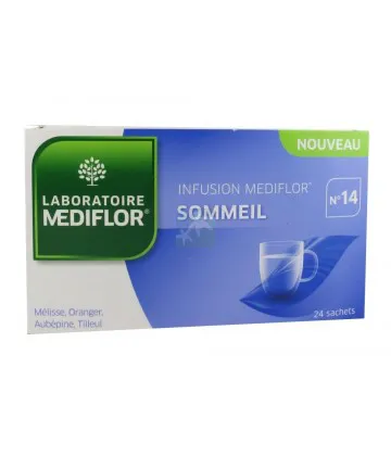 Tisane Mediflor n°14 Troubles du Sommeil x 24
