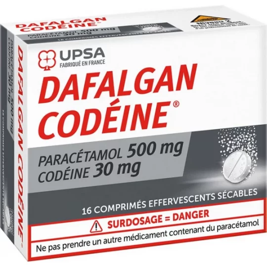 Dafalgan Codéine Comprimés effervescents x 16