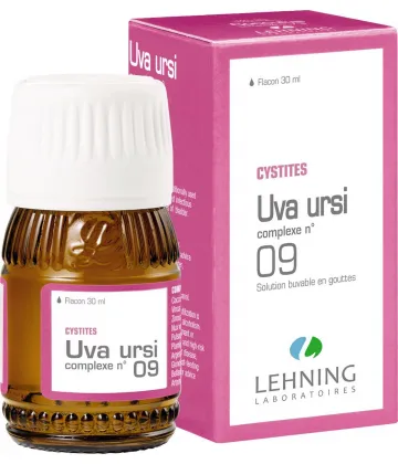 Lehning n°9 Uva Ursi Cystites 30 ml