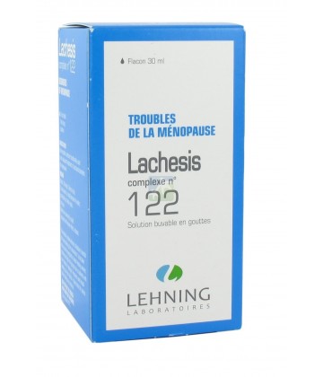 Lehning n°122 Lachesis Ménopause 30 ml