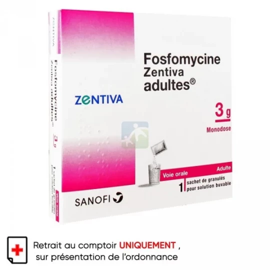 Zentiva Fosfomycine Sachet 3 g