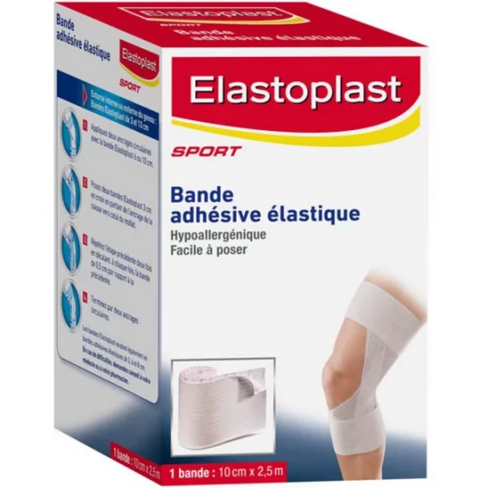 Elastoplast Bande Adhésive Elastique 10 cm