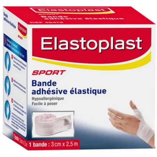 Elastoplast Bande Adhésive Elastique 3 cm