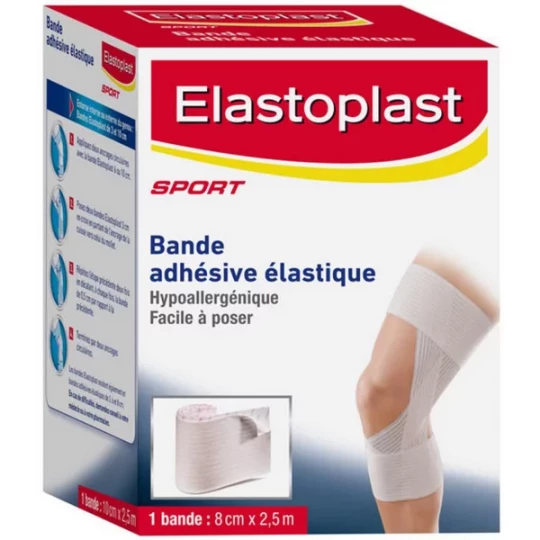 Elastoplast Bande Adhésive Elastique 8 cm