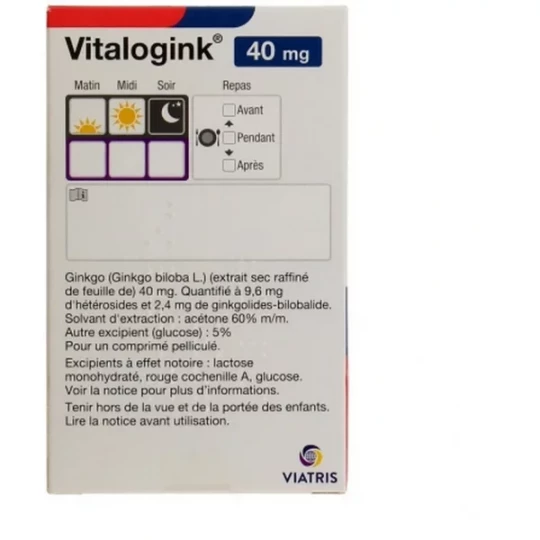 Vitalogink Mylan Viatris 40 mg x 90 - image 2