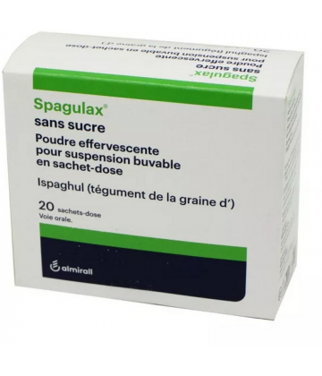 Spagulax Poudre Effervescente Sans Sucre Sachets x 20