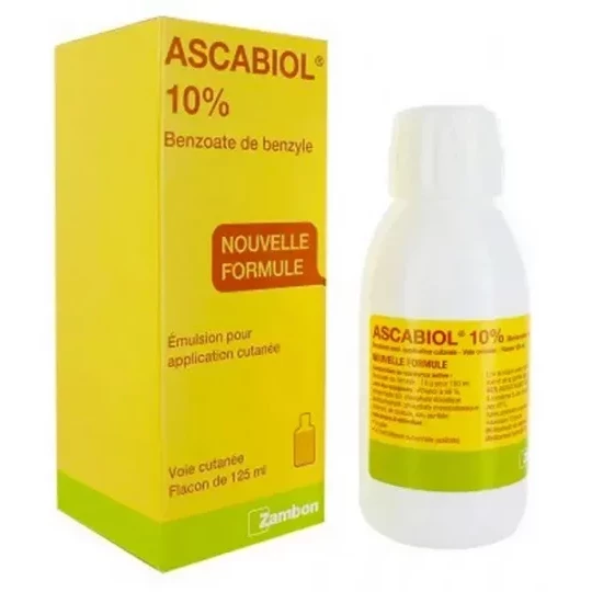 Ascabiol 10% Emulsion pour application cutanée 125 ml
