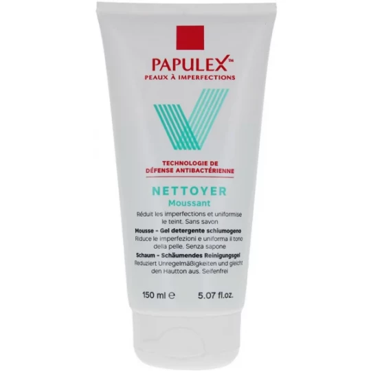 Papulex Gel Nettoyant Sans Savon 150 ml
