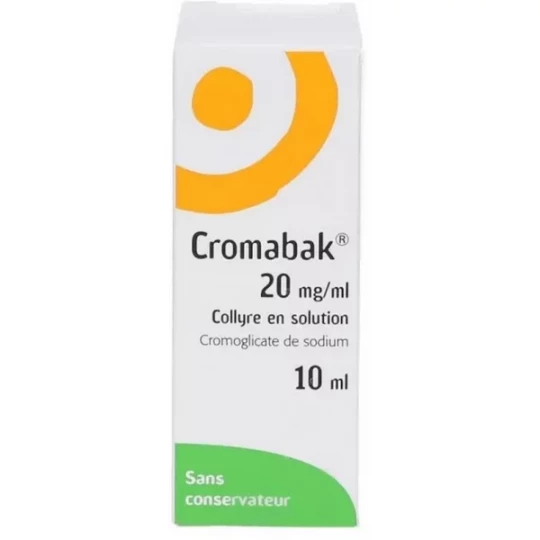 Cromabak 2% Collyre 10 ml