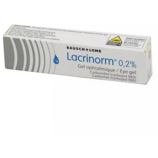 Lacrinorm 0,2% Gel Ophtalmique Tube 10 g
