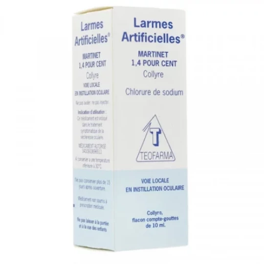 Larmes Artificielles Martinet 1,4% Collyre 10 ml - image 1