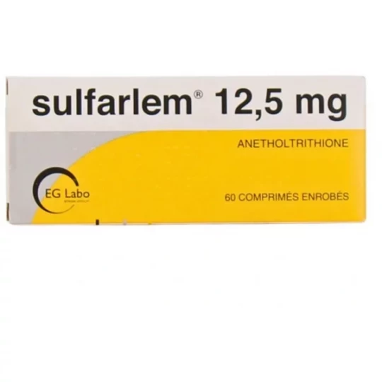 Sulfarlem 12,5 mg Comprimés x 60