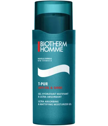 Biotherm Homme T-Pur Anti-Oil And Shine Gel Hydratant Matifiant 50 ml