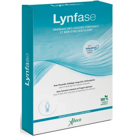 Aboca Fitomagra Lynfase Flacons 15 g x 12