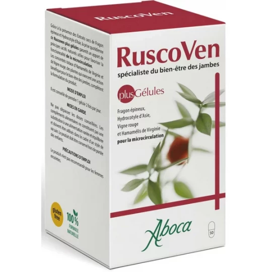 Aboca RuscoVen Plus Gélules x 50