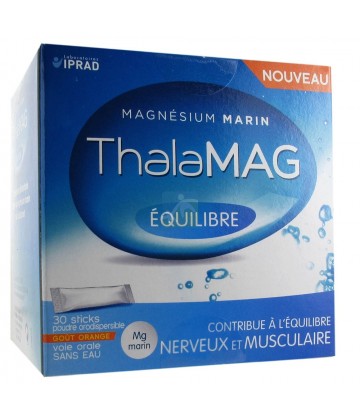 Thalamag Magnésium Marin Équilibre Sticks x 30