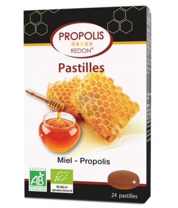 Redon Pastilles Propolis Miel x 24