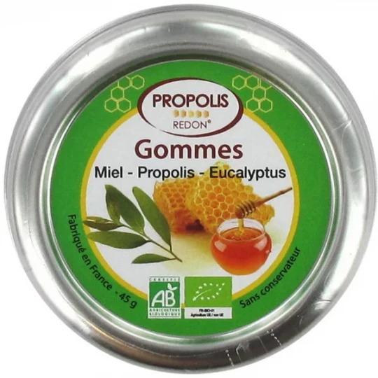 Redon Gommes Propolis Miel Eucalyptus x 24
