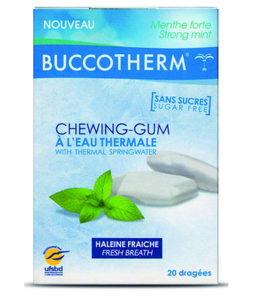Buccotherm Chewing-Gum à L'Eau Thermale x 20