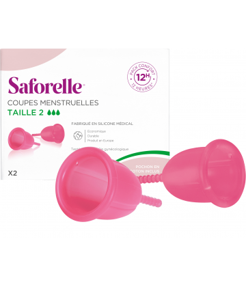 Saforelle Cup Protect 2 Coupes Menstruelles Taille 2