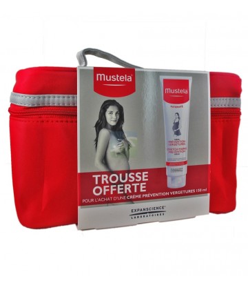 Mustela Maternité Coffret Trousse Crème Prévention Vergetures avec Parfum 150 ml