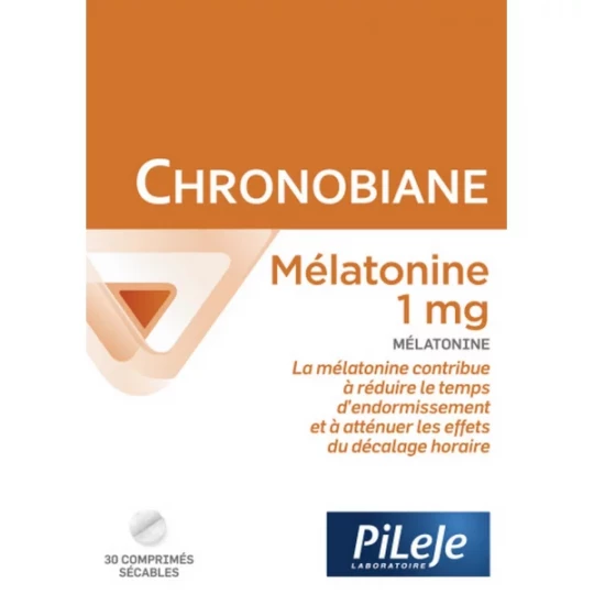 PiLeJe Chronobiane Mélatonine 1 mg x 30