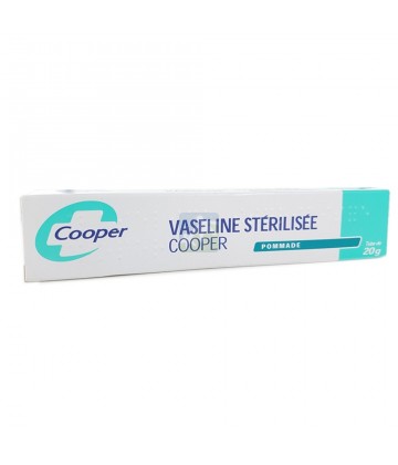 Vaseline Stérilisée Cooper Pommade 20 g
