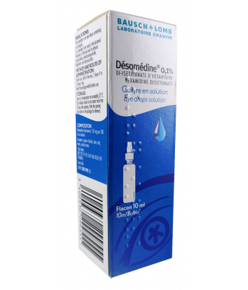 Désomédine 0,1% Collyre 10 ml