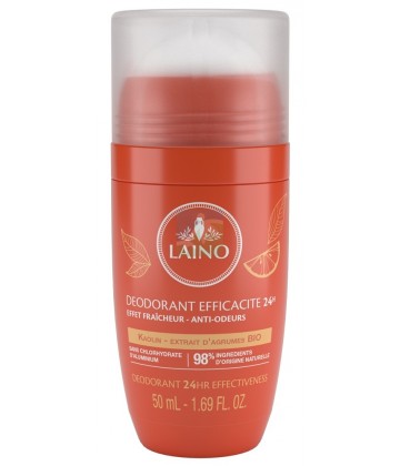 Laino Déodorant Roll-on Agrumes Bio 50 ml