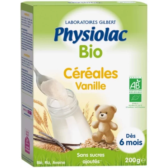 Physiolac Céréales Bio 200 g - image 2
