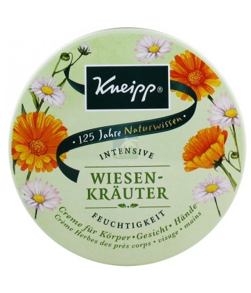 Kneipp Crème Herbes Des Prés Corps Visage et Mains 150 ml