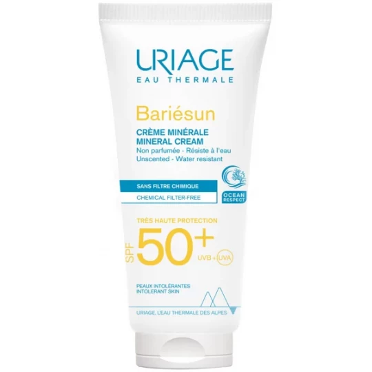 Uriage Bariésun Crème Minérale SPF50+ Très Haute Protection 100 ml