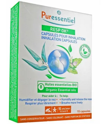 Puressentiel Resp OK Capsules pour Inhalation x 15