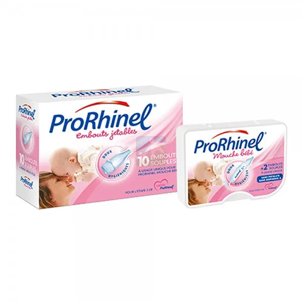Prorhinel Embouts Jetables 2 X Pas Cher Nez Et Oreilles Bebe Lasante Net