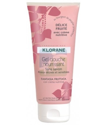 Klorane Gel Douche Nourrissant Délice Fruité 200 ml