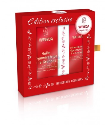 Weleda Coffret Noël Huile Grenade