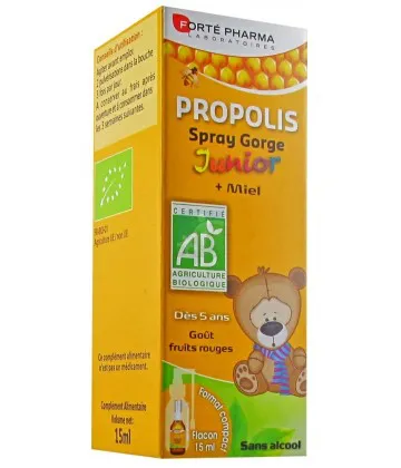 Forté Pharma Propolis Spray Gorge Bio Junior 15 ml