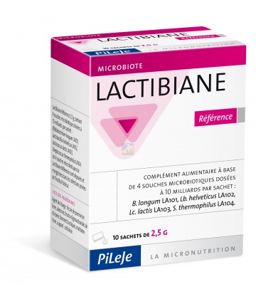 PiLeJe Lactibiane Référence Sachets x 10