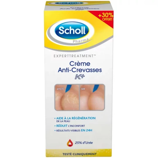Scholl Crème Active Repair K+ 120 ml