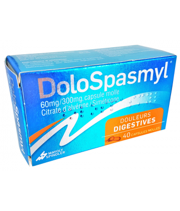 Dolospasmyl 60mg/300mg Capsules molles x 40