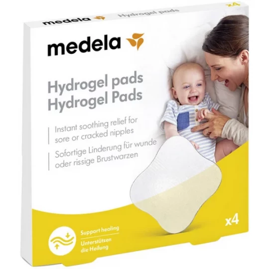 Medela Compresses Hydrogel Protège-Mamelons x 4
