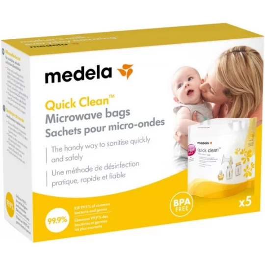 Medela Quick Clean pour Micro-ondes Sachets x 5