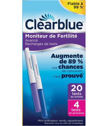 Clearblue Advanced RechargeTests de Fertilité x 24