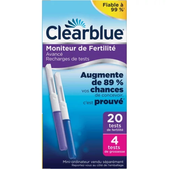 Clearblue Advanced RechargeTests de Fertilité x 24