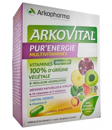 Arkovital Pur'Energie Multivitamines Expert x 60
