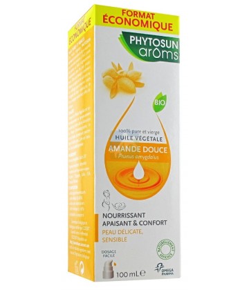 Phytosun Aroms Huile Végétale Bio Amande Douce 100 ml