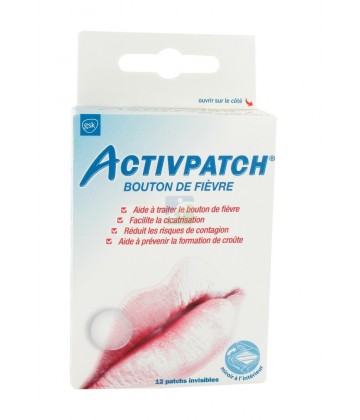 GSK Activpatch Bouton de fièvre x 12
